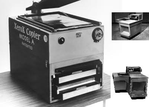 Những chiếc máy photocopy đầu tiên